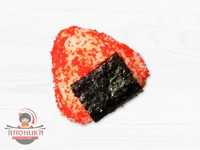 Онигири с крабом