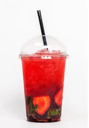 Лимонад клубничный 0,5л